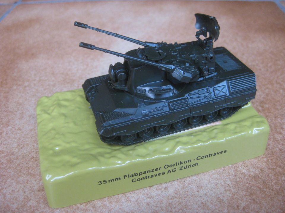 Modell Flakpanzer GEPARD; O-C Zürich; Panzer Flabpanzer 1:1xx in Hadamar