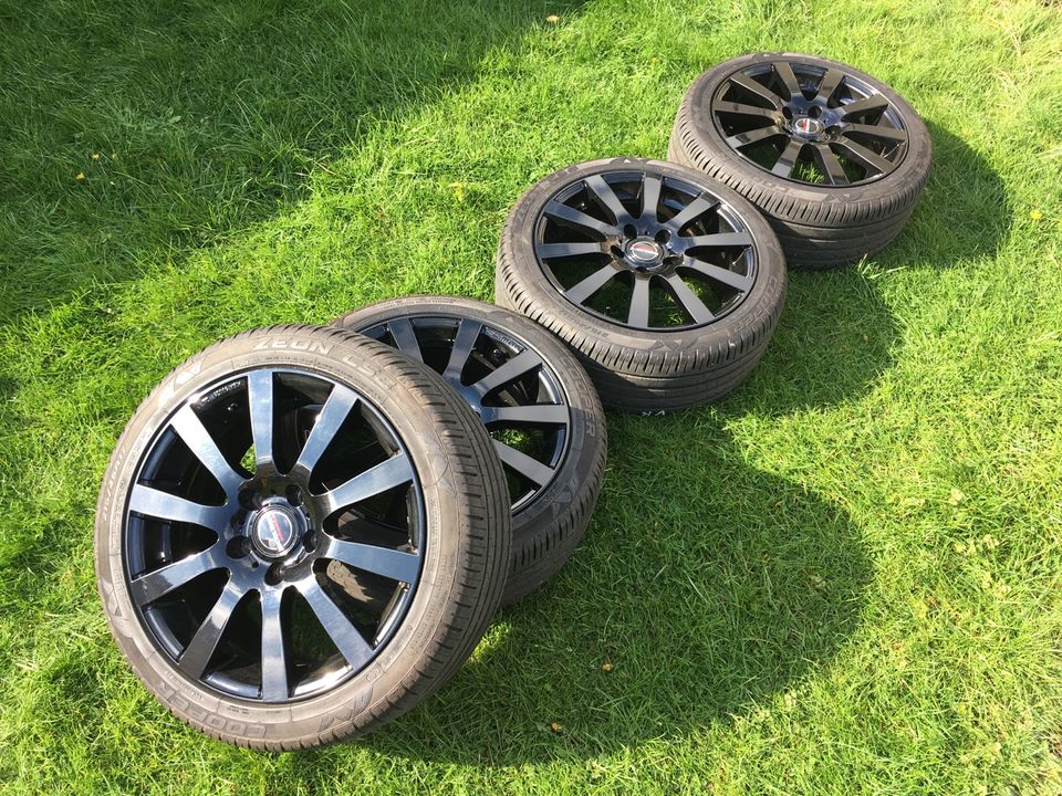 3er BMW E36 E46 Z4 E85 215/45 17Zoll Sommerreifen 5x120 Alu-Felge in Paderborn