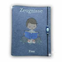 Zeugnismappe "Lesender Junge" verschiedene Variationen Rheinland-Pfalz - Wahlrod Vorschau