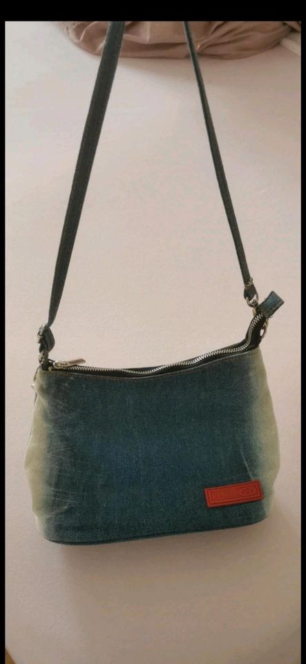 Damen Handtasche jeans optik Stoff gut bongo washed klein in Heusenstamm