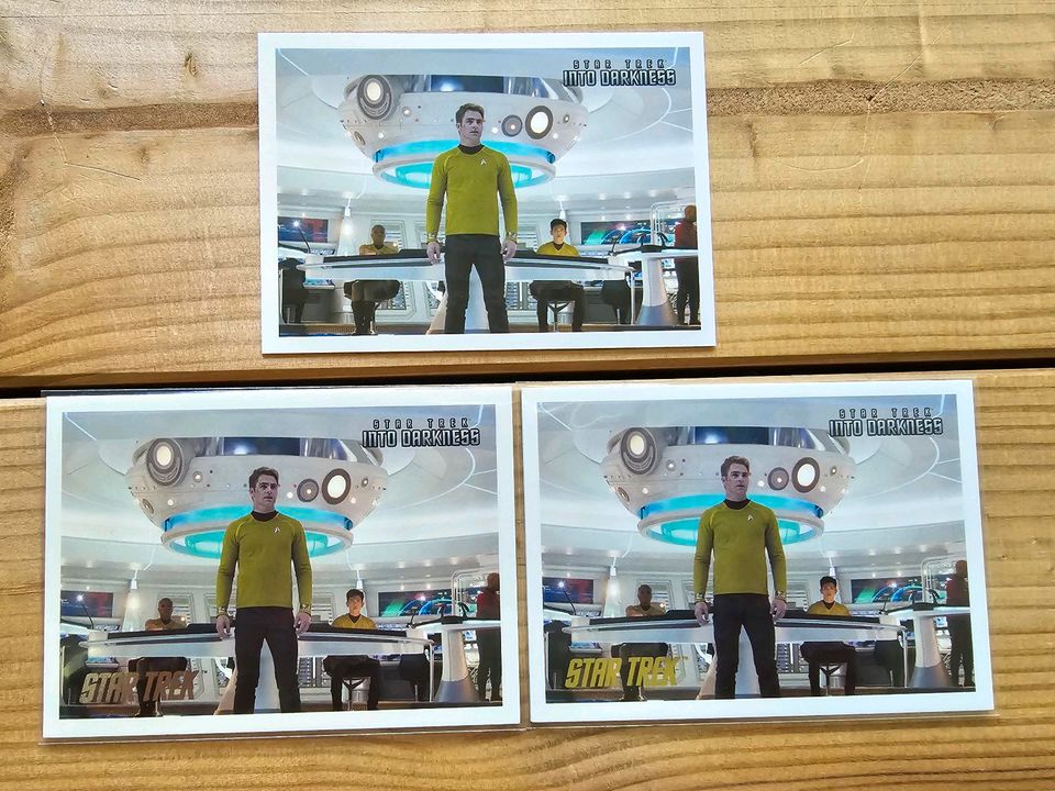 Star Trek Movie 2014 Base Set Card Silver+Gold & Beyond Metal in Bremen