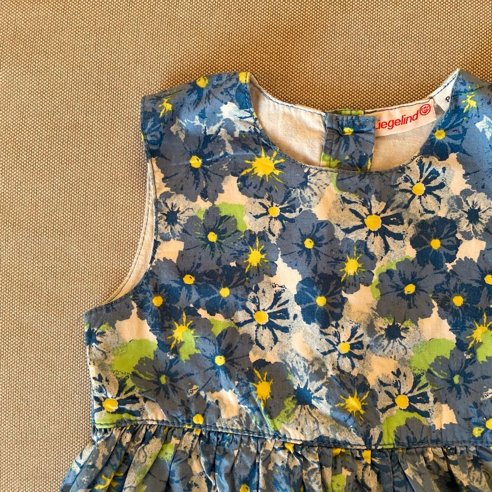 Mädchen ärmelloses Festliches Kleid Sommer Liegelind Gr. 86 in Staufen im Breisgau