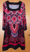 Longshirt /Minikleid Comma 38-40 Viskose elastisch schwarz-rot-pi Nordrhein-Westfalen - Velbert Vorschau