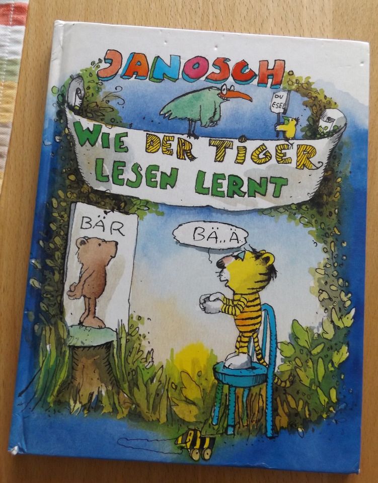 Janosch Wie der Tiger lesen lernt Kinderbuch in Velden