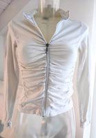 Sweatjacke von Amisu Größe m 38 weiß Raffung Stretch (250) Niedersachsen - Bassum Vorschau