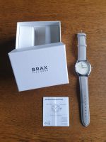 Brax Armbanduhr feel good NEU hell grau in Box echtes Leder Uhr Nordrhein-Westfalen - Kürten Vorschau