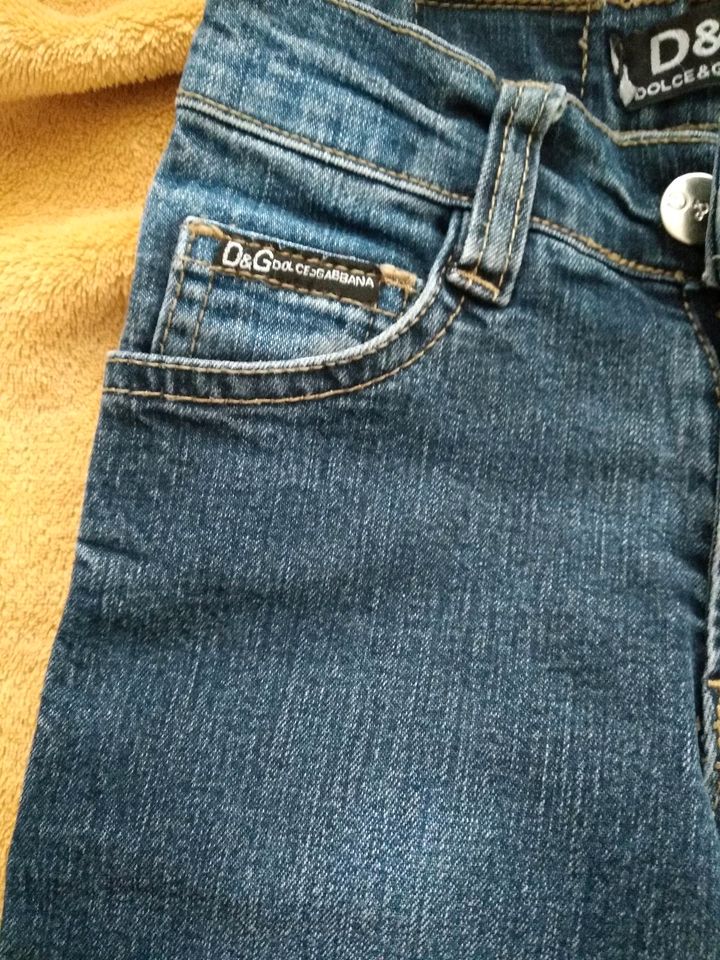 Mädchen Jeans D&G gr 116 neu . in Celle