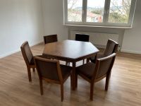 Antikes Esszimmer Tisch mit 6 Stühlen  aus den 1980 Jahren Baden-Württemberg - Heilbronn Vorschau