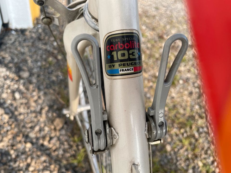 Peugeot Tube Special Carbolite 103 Rennrad 80er Neuwertig Rarität in Remscheid