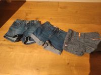 Neu Jeans Shorts 2 x und eine Outdoor Shorts Gr. 116 neu Nordrhein-Westfalen - Wettringen Vorschau