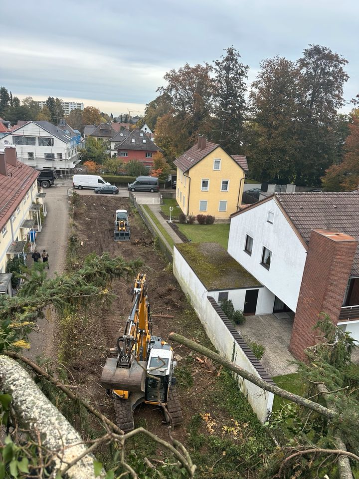 Baggerarbeiten in Woringen