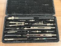 DDR Zirkelkasten - ALDA WERK - P IX Präzision - 15-teilig - GUT Sachsen - Königsbrück Vorschau