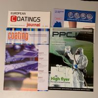 4x Fachzeitschrift coating Chemie Industrie coatings polymers Mülheim - Köln Dünnwald Vorschau