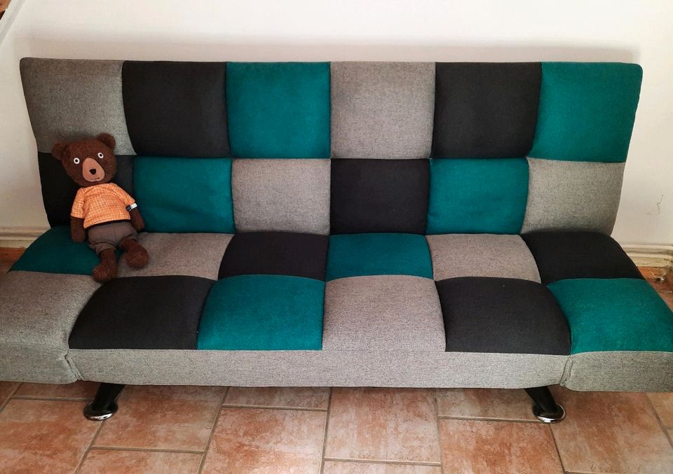 Sofa Schlafcouch klappbar NEU in Bad Langensalza