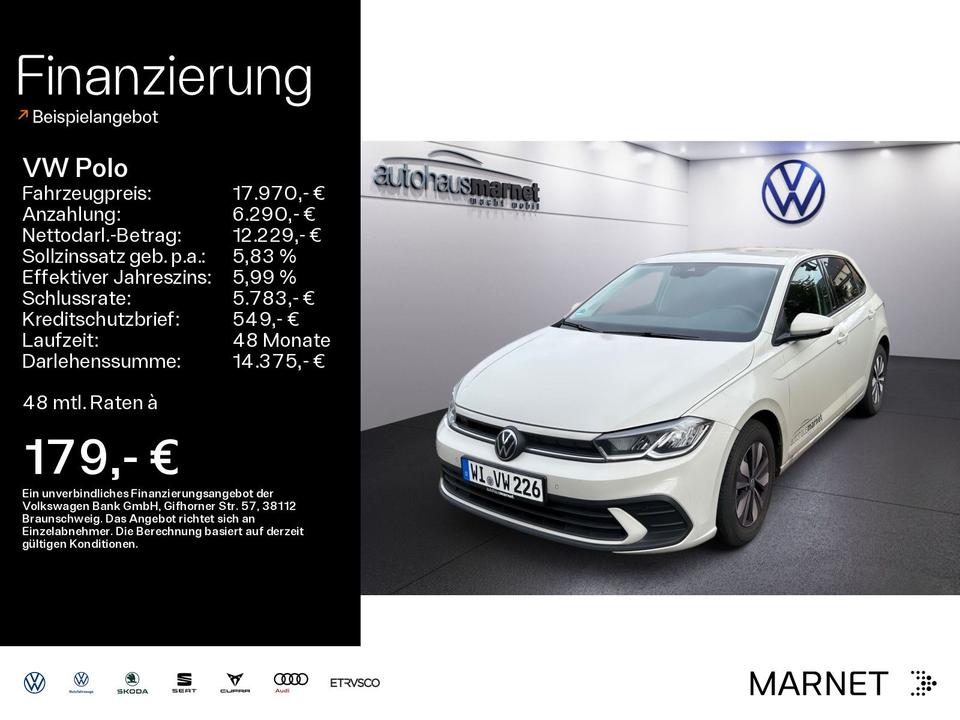Volkswagen Polo 1.0 MOVE LAS*DAB*ISOFIX*RFK*PDC*KLIMA*ALUF in Königstein im Taunus