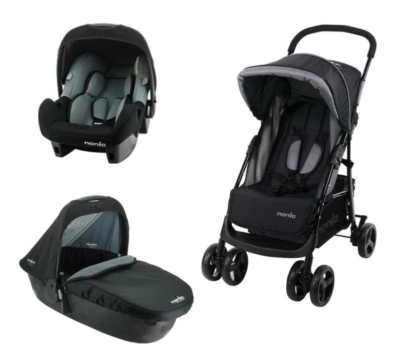 Nania Kombikinderwagen 3 in 1 TEXAS Babyschale, Babywanne in Scheeßel