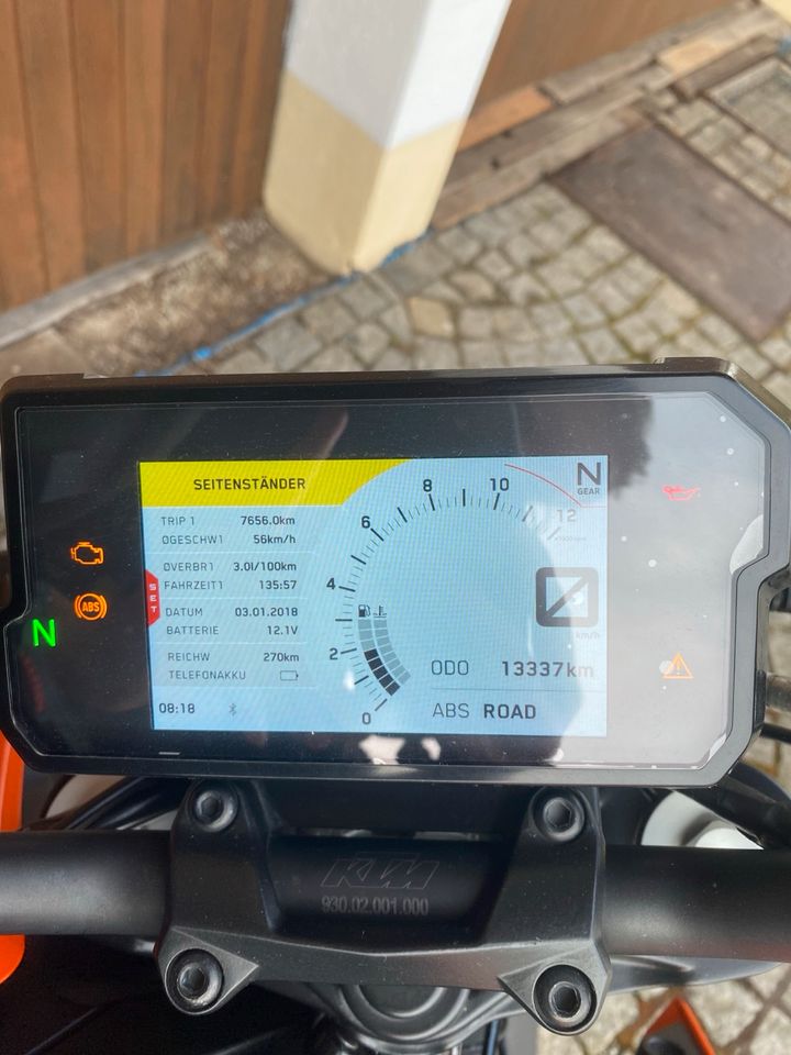 KTM 125 Duke TÜV Neu in Neuburg am Inn