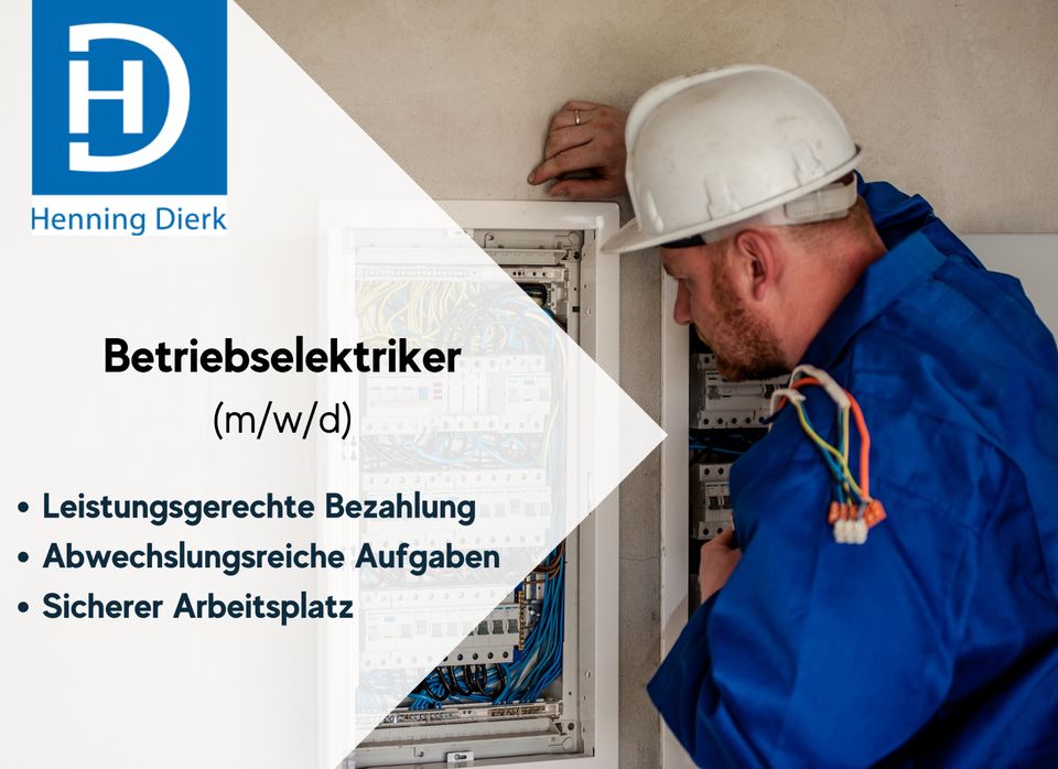 Betriebselektriker (m/w/d) in Wattenbek