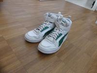 Puma - Sneaker - weiß mitgrünen Streifen, Gr.39 Hessen - Offenbach Vorschau