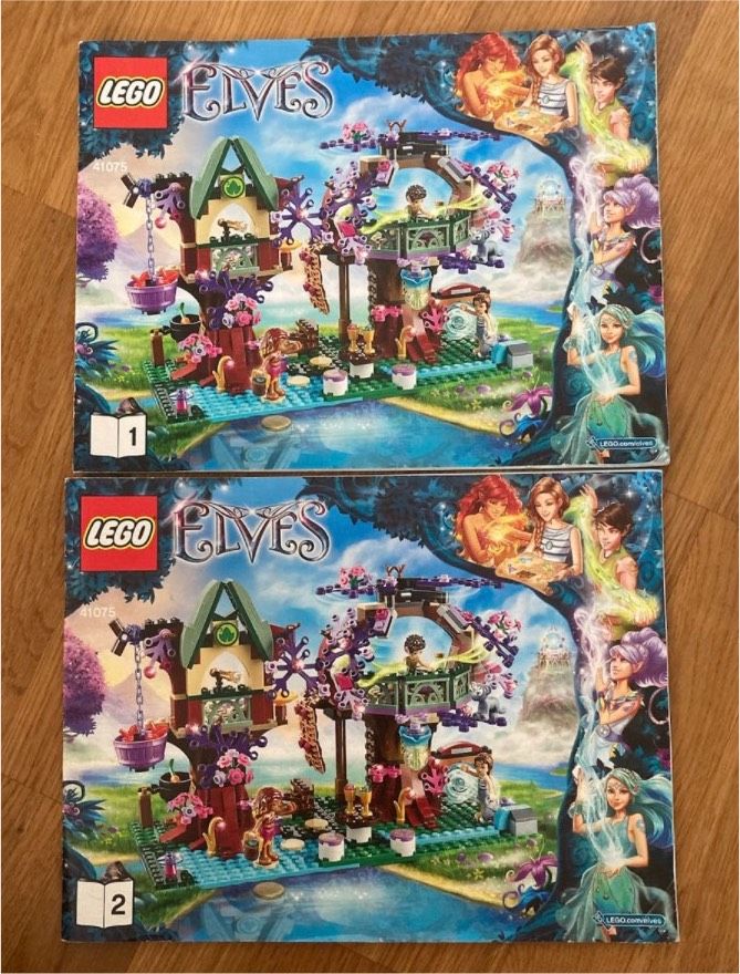 41075 Lego Elves Baumhaus Das mystische Elfenversteck, komplett in Hilden