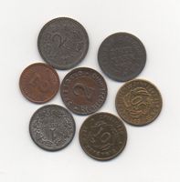 Deutsches Reich Spielgeld Münzen Lot 7 Stück verschiedene Thüringen - Heilbad Heiligenstadt Vorschau