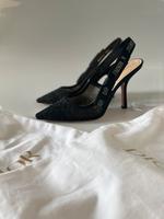 Original Christian Dior Jadior Pumps Schwarz bestickt 38,5 NP1490 Nordrhein-Westfalen - Haltern am See Vorschau