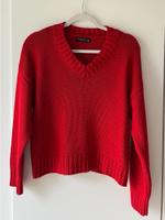 Strickpulli rot Hessen - Gießen Vorschau
