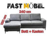 NEU ! Ecksofa LOLA grau ! Bettfunktion + Kasten ! Links rechts Nordrhein-Westfalen - Löhne Vorschau