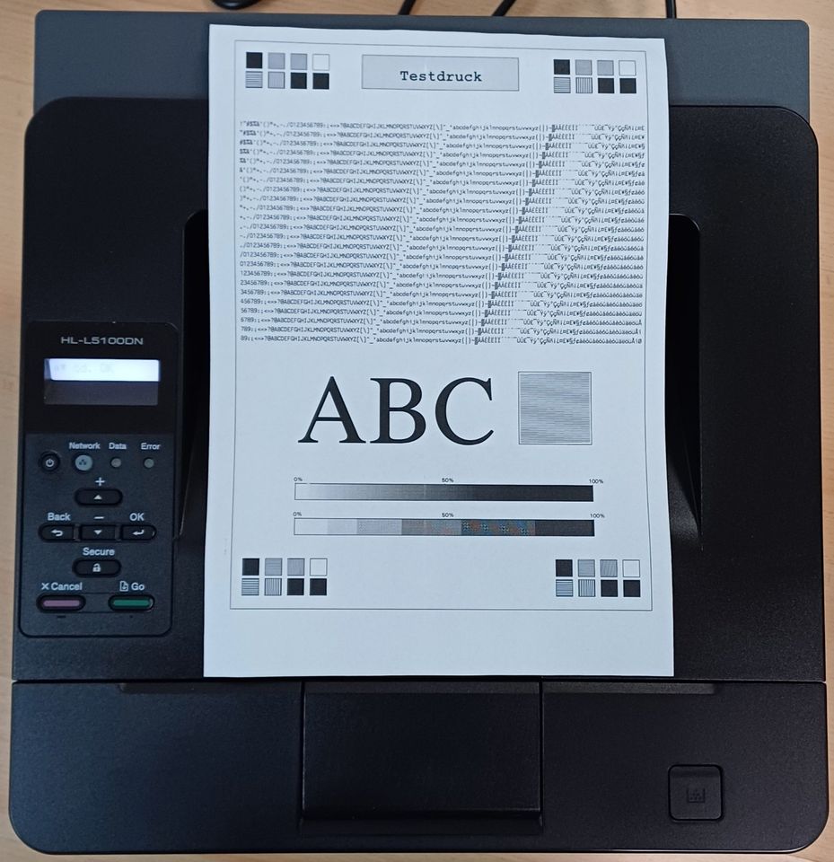 Brother HL-L5100DN Drucker Laserdrucker gebraucht in Untermeitingen