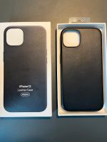 Apple iPhone 13 Lederhülle/Leather Case Midnight Bayern - Wolfersdorf Vorschau