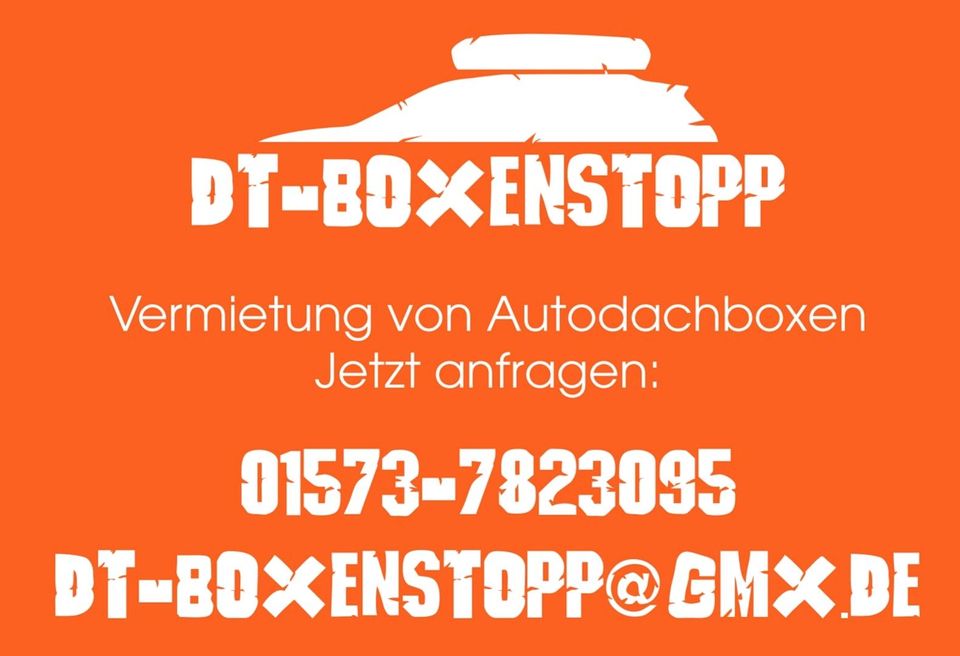 Dachbox Thule Pacific 780 zu vermieten - DT-BOXENSTOPP in Bottrop