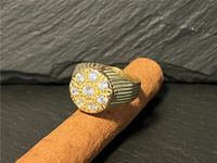 Ring / 750 (18ct.) Gelbgold mit Zirkonia / Goldschmuck / S1103 Berlin - Schöneberg Vorschau