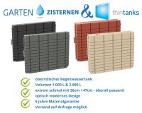 Regenwassertank Regentonne Thintanks 1000L / 2000L - oberirdisch Thüringen - Gera Vorschau