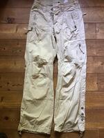Hose, Cargohose, beige,  Creme, H& M, Gr. 36 Hessen - Edertal Vorschau