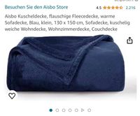 Asibo warme Kuscheldecke 130 x 150 Rheinland-Pfalz - Andernach Vorschau