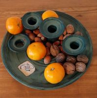 Keramik Advents-Teller hochwerti aus Keramikwerkstatt Berlin - Treptow Vorschau