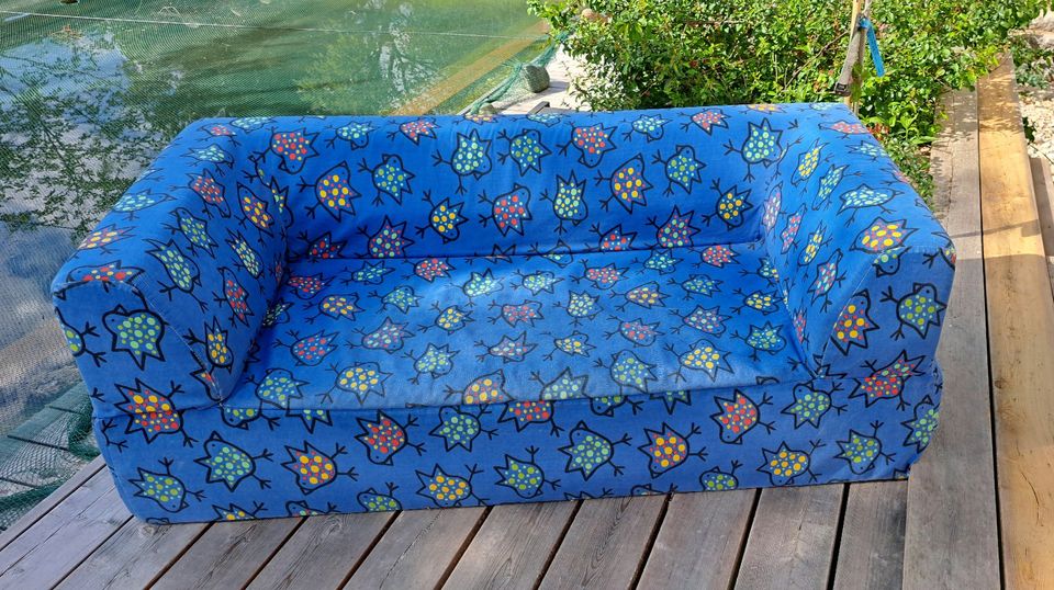 Kindersofa blau in Neunburg