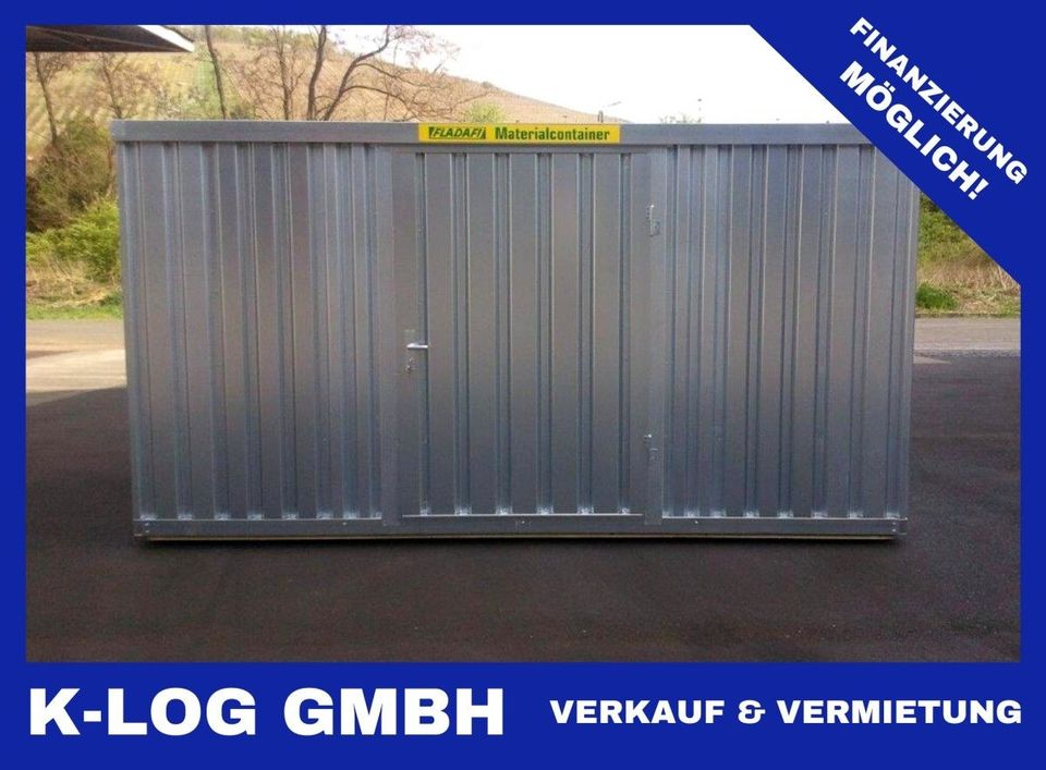 ✅  Fladafi 2m 3m 4m 5m 6m Fladafi Lagercontainer, Baucontainer ✅ in Würzburg