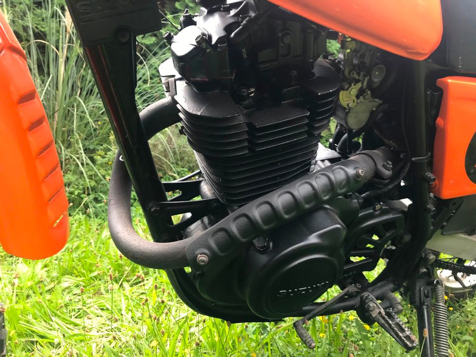 Suzuki DR 500 S, Oldtimer Enduro in Nordheim