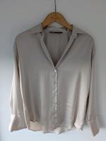 Bluse / Oversized Satin Bluse von Zara beige - NEU Hessen - Schwalmstadt Vorschau