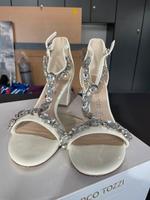 Sandalen Brautschuhe 39 Marco Tozzi Nordrhein-Westfalen - Balve Vorschau