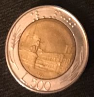 500 Lire Münze italienische Republik sehr selten !! Hannover - Kirchrode-Bemerode-Wülferode Vorschau