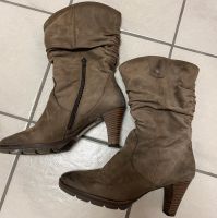 Hochwertige Stiefel grau/taupe von PAUL GREEN Gr.38 Nordrhein-Westfalen - Wenden Vorschau