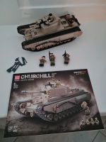 Klemmbausteine Panzer WW2 Modell Churchill 1031 Teile Hessen - Trebur Vorschau