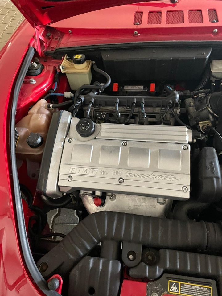 Fiat Barchetta Cabrio - Ein rotes Juwel aus dem Jahr 2000 in Bergneustadt