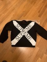 Supreme Cross Half Zip Sweater Medium M Black Frankfurt am Main - Sachsenhausen Vorschau