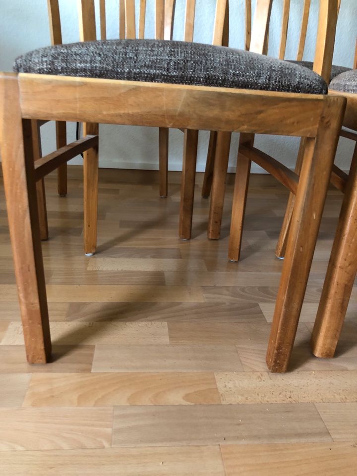 4 Stühle Holz in Nürnberg (Mittelfr)