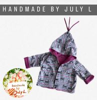 handmade Babyjäckchen Jacke 56/62 Zebra pink Niedersachsen - Rosdorf Vorschau