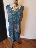 Kleid Trägerkleid Schlupfkleid - bunt - blau- grün - Größe L - 40 Bayern - Niederrieden Vorschau