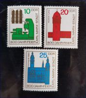 DDR MiNr. 1117-1119 Karl-Mar-Stadt Ausgabe 1965, postfrisch Sachsen - Pirna Vorschau